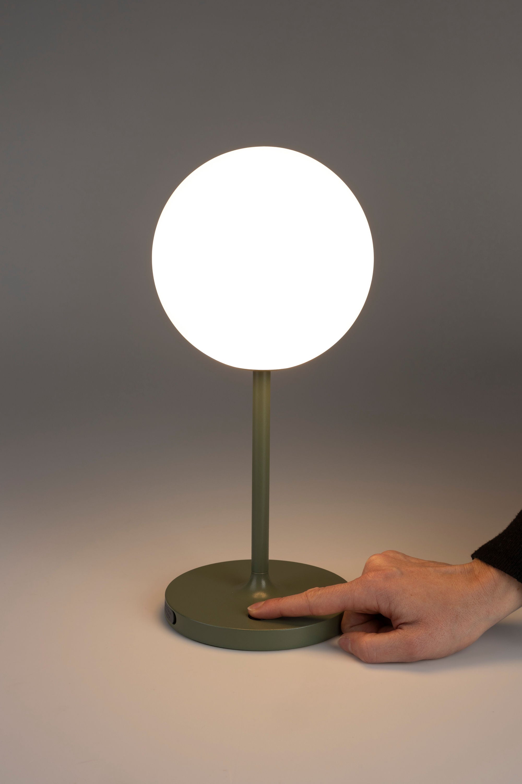 Hub Green Orb Table Lamp